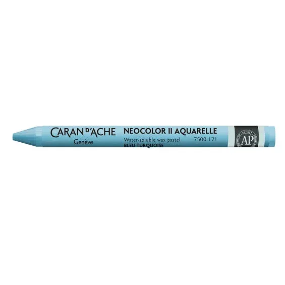 Rea Caran d'Ache akvarellkrita Neocolor II 171 Turquoise