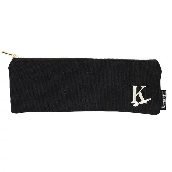 Populärt val Kreatima pennfodral, svart – 22×7,5×0,5 cm (tomt)