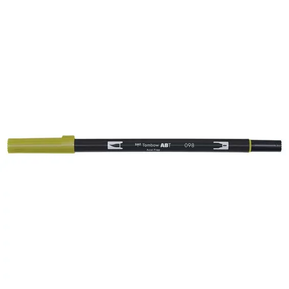 Penselpenna Tombow ABT Dual Brush Pen Baby Yellow 090 Fynd