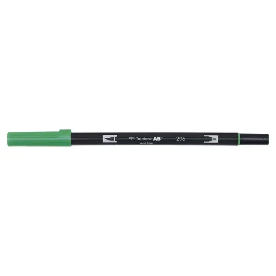 Penselpenna Tombow ABT Dual Brush Pen Green 296 Endast denna vecka