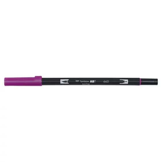 Billigare Penselpenna Tombow ABT Dual Brush Pen Purple 665