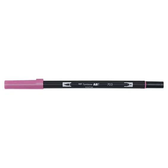 Penselpenna Tombow ABT Dual Brush Pen Pink Rose 703 Handla nu