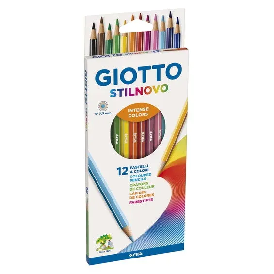 Giotto Stilnovo Färgpenna 12p Trygg betalning