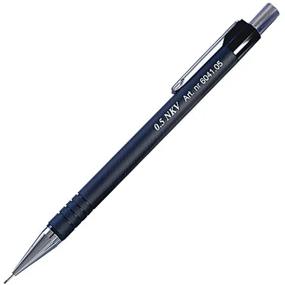 Stiftpenna NKV Pencil Duomatic fjädrande 0,5mm svart Expressleverans