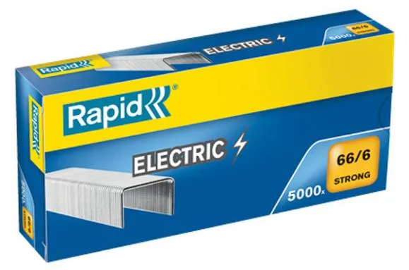 Häftklammer Rapid 66/6 strong för elhäftare Expressleverans