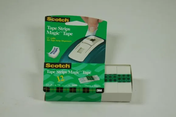 Begränsat erbjudande Tape-Strips Scotch tejpremsor 19x50mm (12x75st)