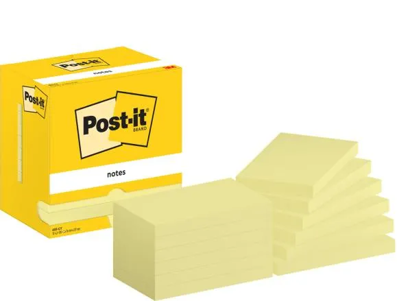 Post-it standard 76x127mm Extra rabatt